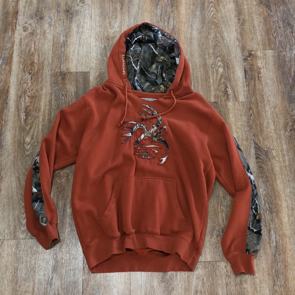 Men’s Legendary Whitetails Burnt Orange Hoodie